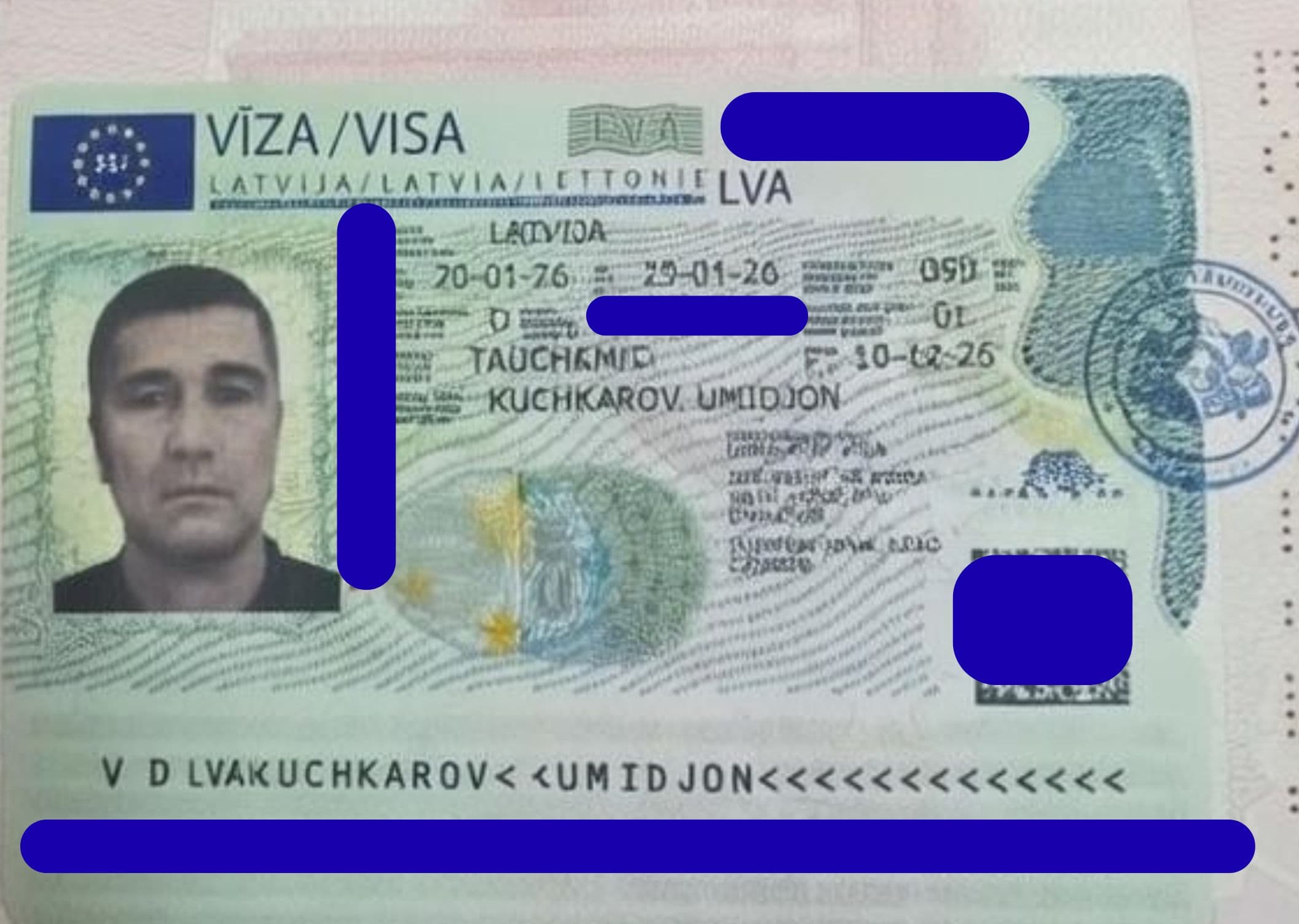 Umidjon Kuchkarov, Latviya