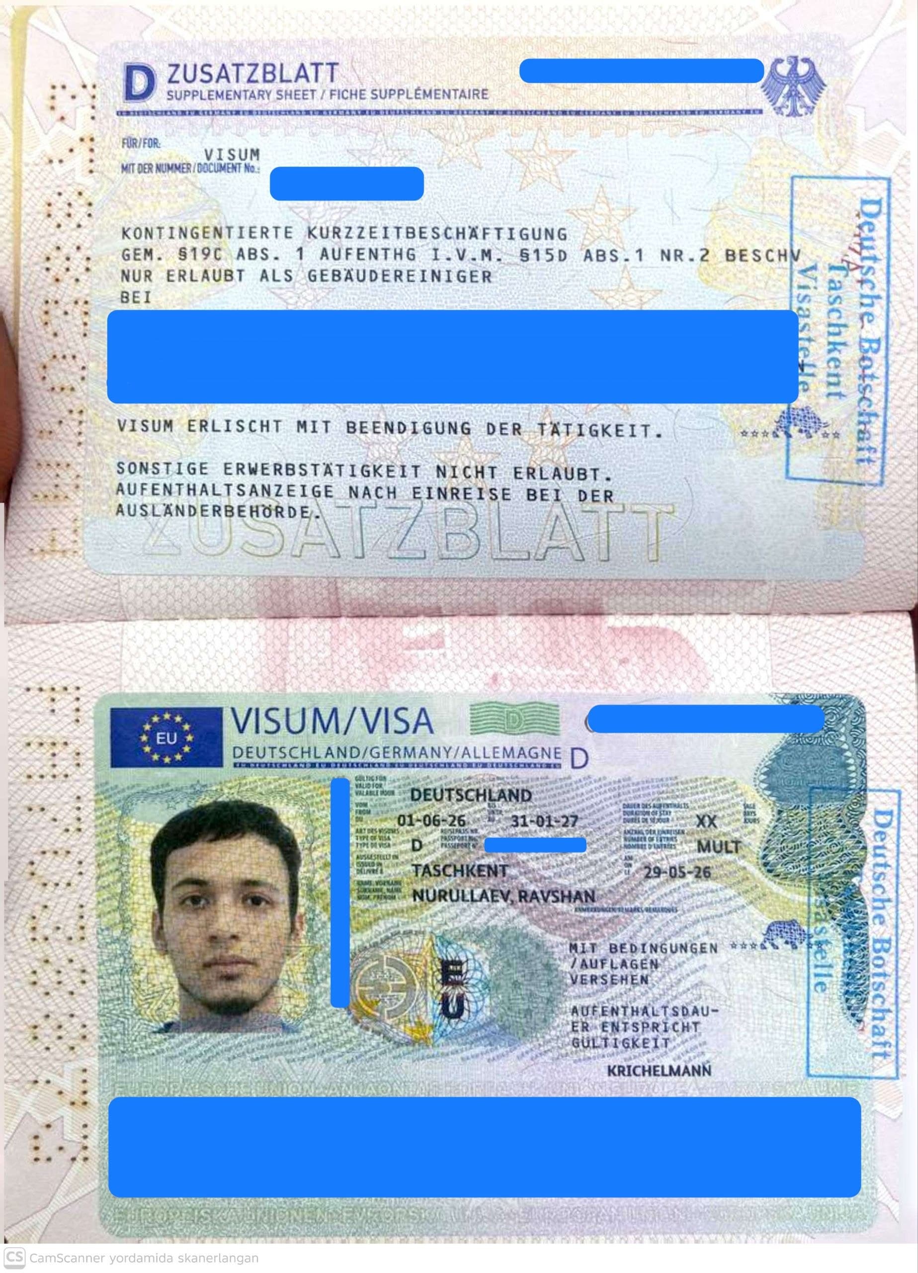 Ravshan Nurullaev, Germaniya