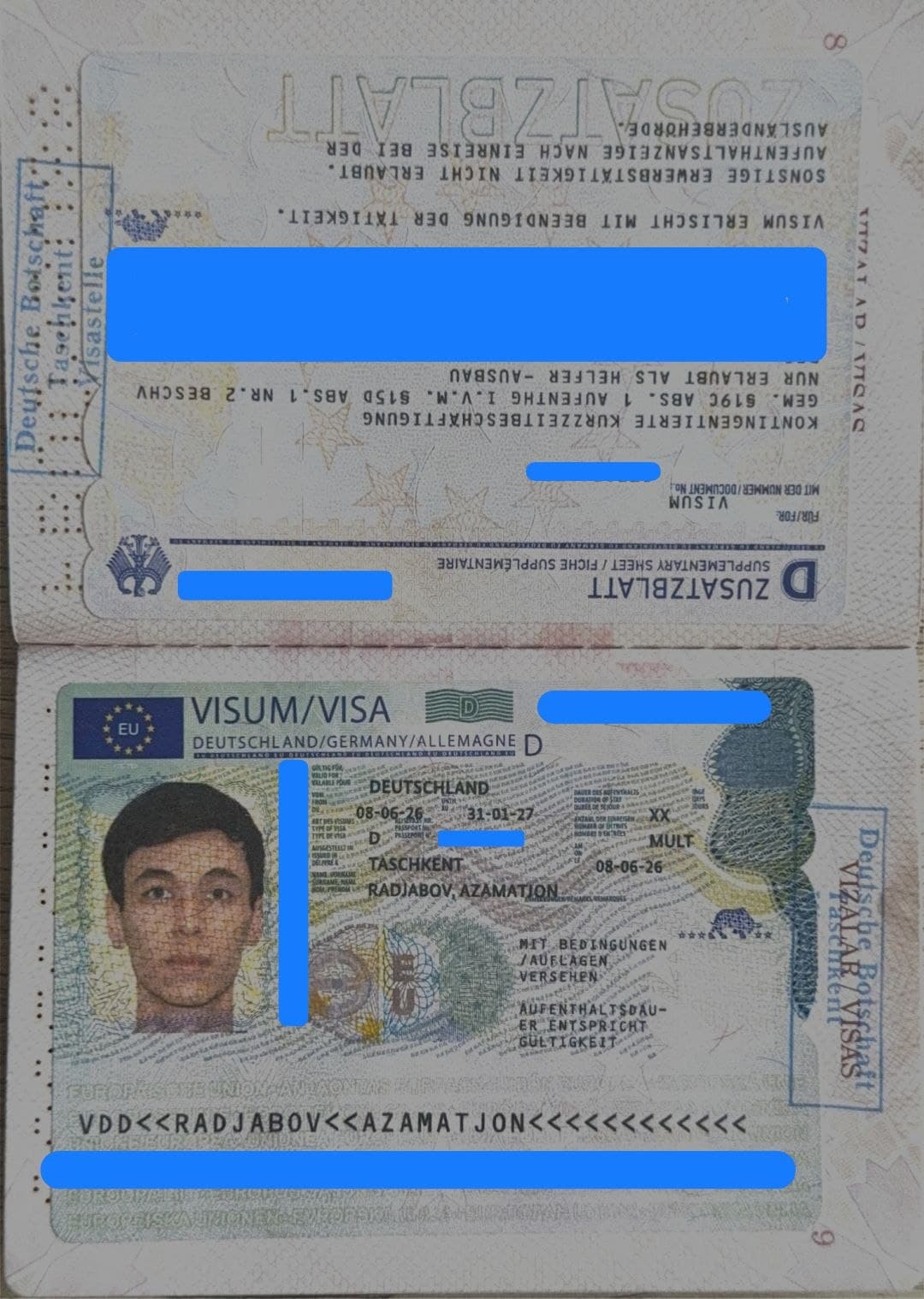 Azamatjon Radjabov, Germaniya