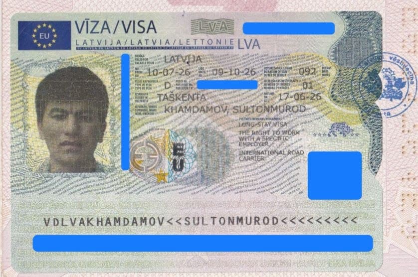Sultnomurod Khamdamov, Latviya