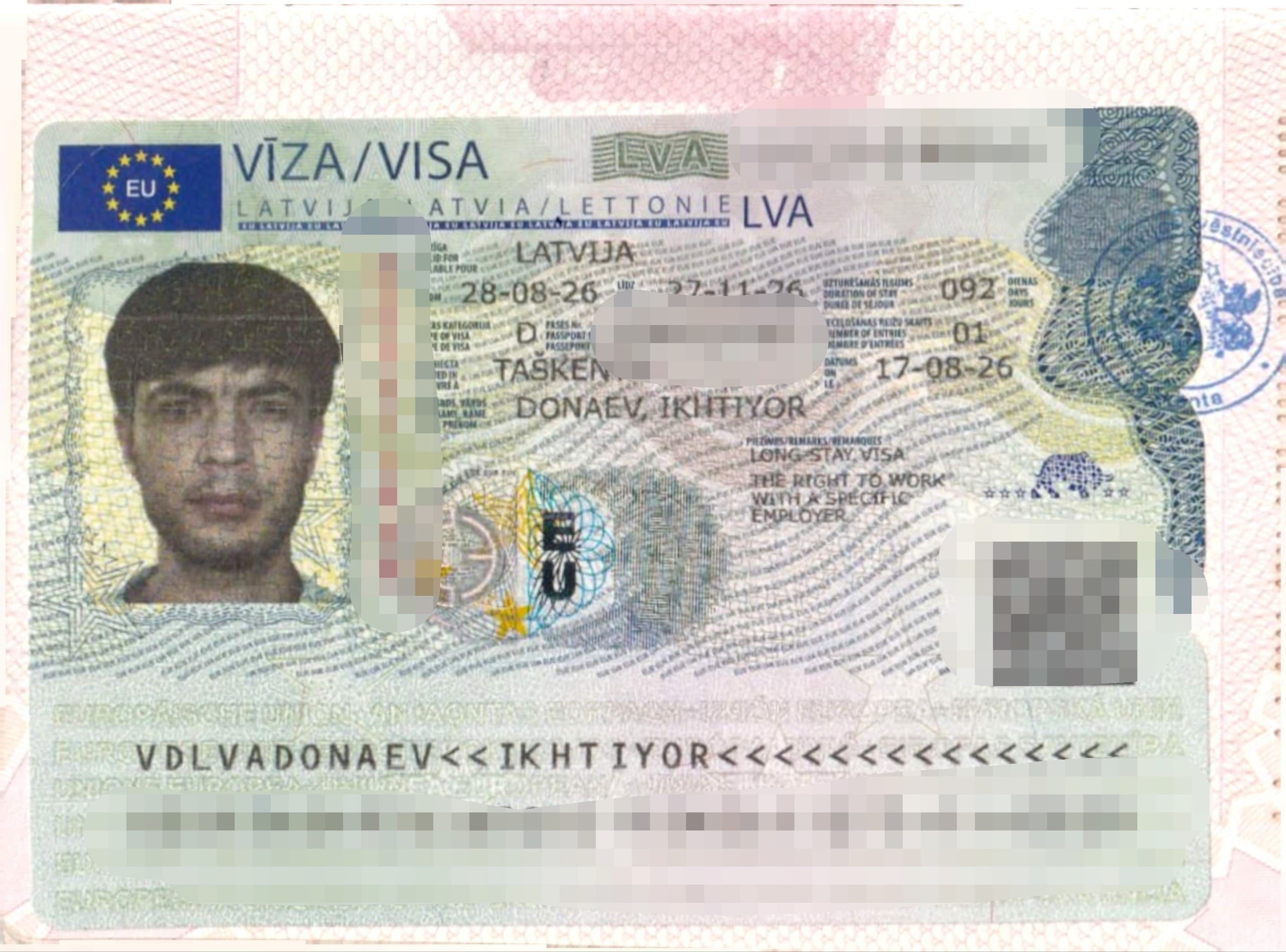 Ikhtiyor Donaev, Latviya