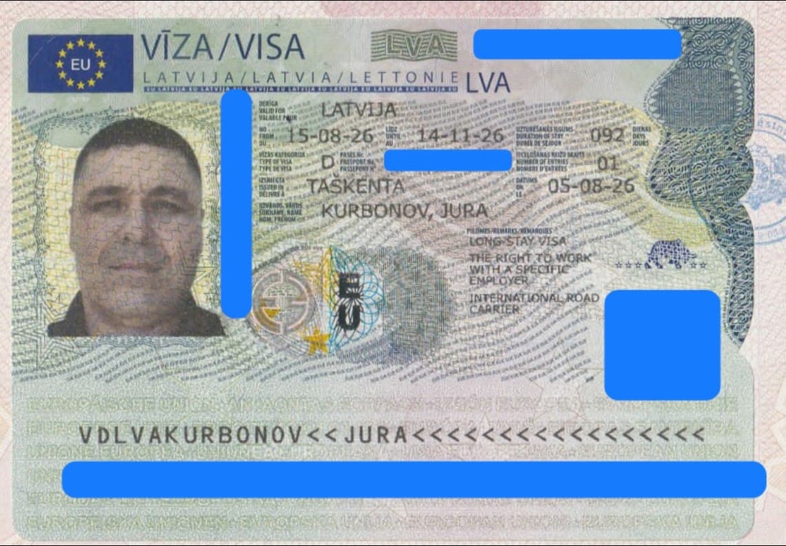 Jura Kurbonov, Latviya